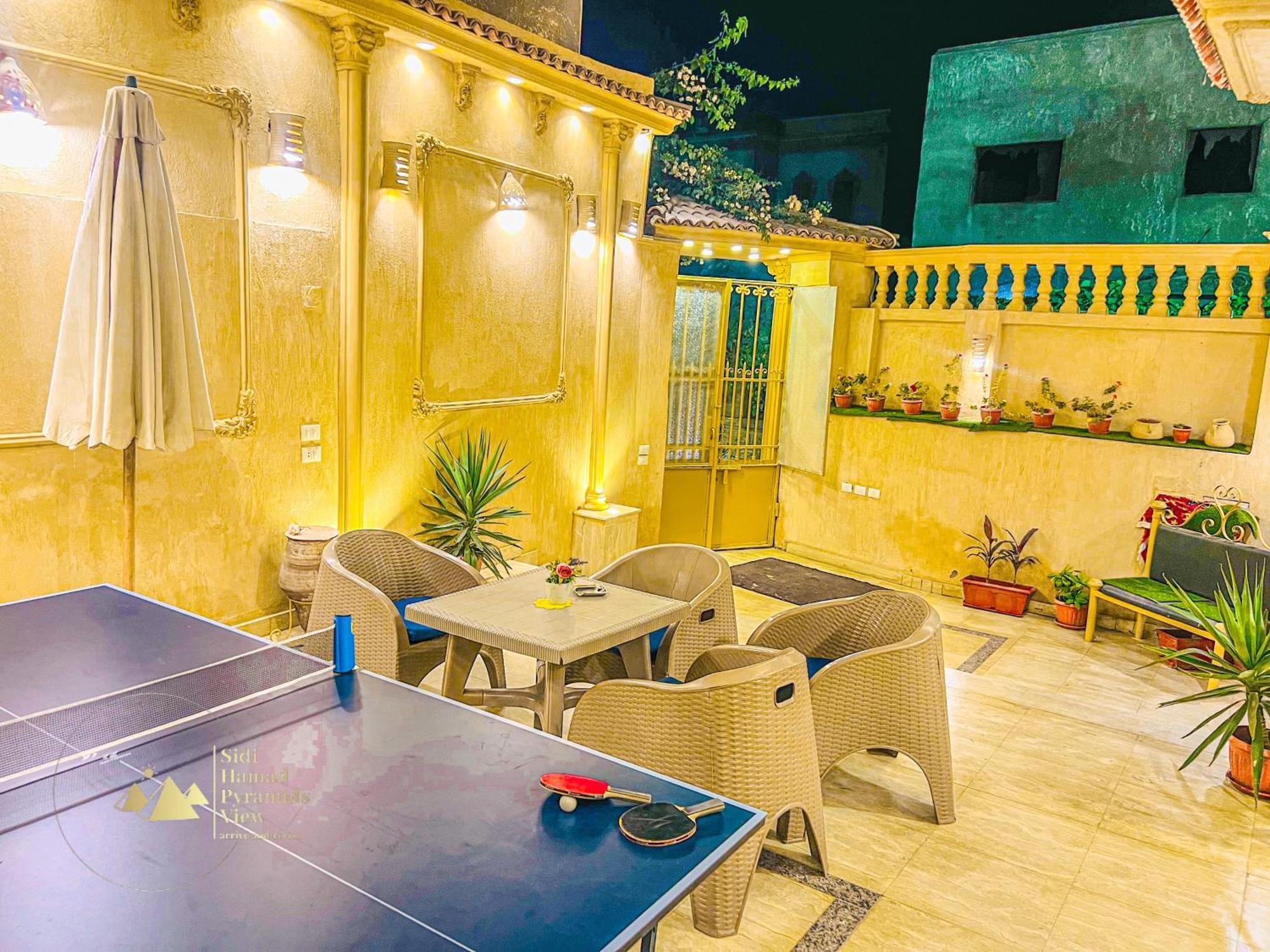 Hotel Sidi Hamad Pyramids View Kafret el-Gabal Exterior foto