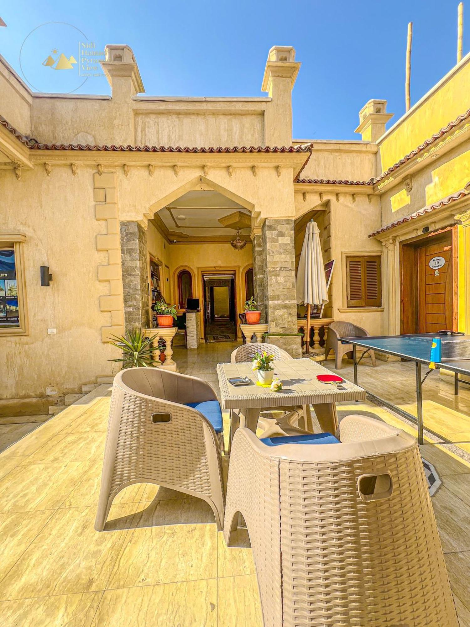 Hotel Sidi Hamad Pyramids View Kafret el-Gabal Exterior foto