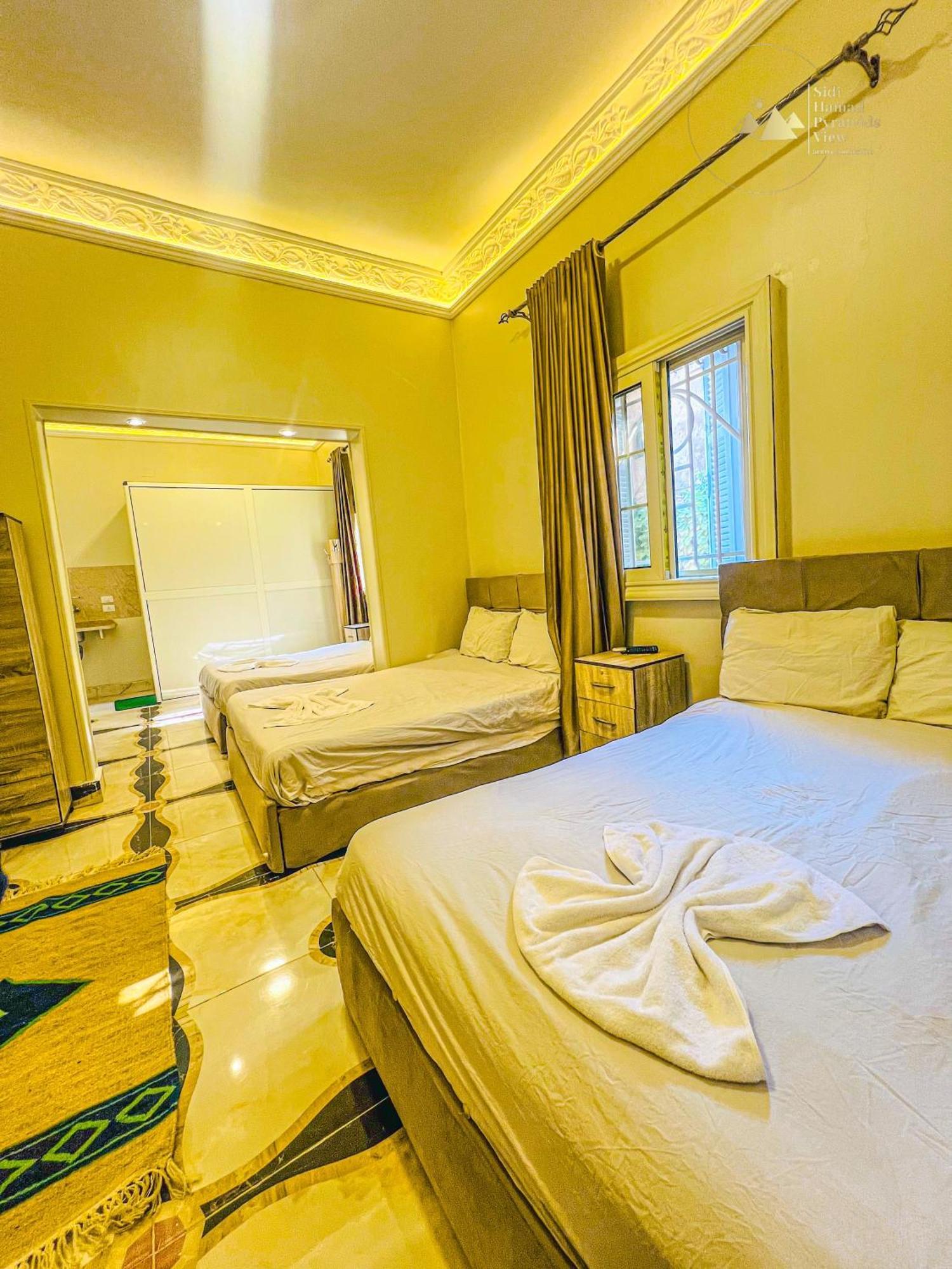 Hotel Sidi Hamad Pyramids View Kafret el-Gabal Exterior foto