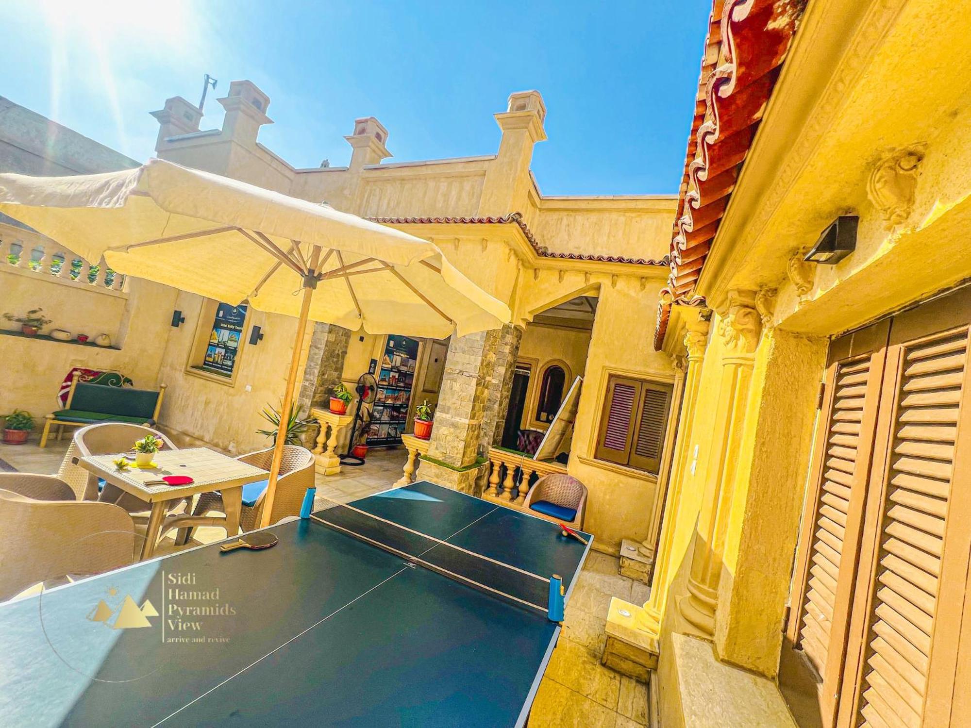 Hotel Sidi Hamad Pyramids View Kafret el-Gabal Exterior foto