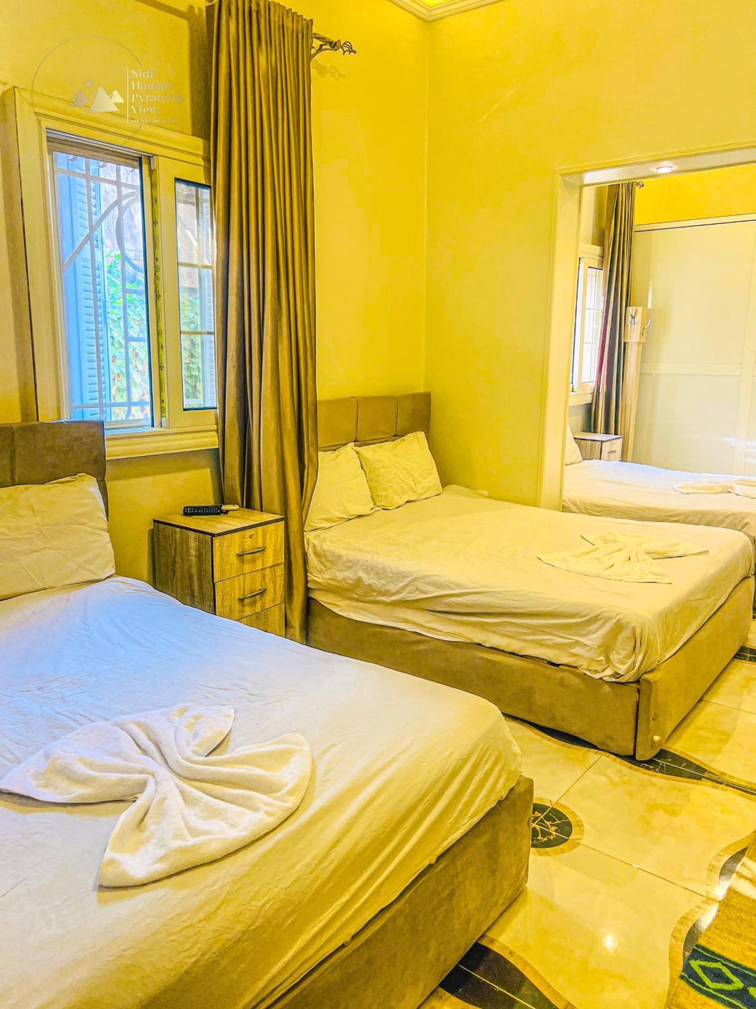 Hotel Sidi Hamad Pyramids View Kafret el-Gabal Exterior foto