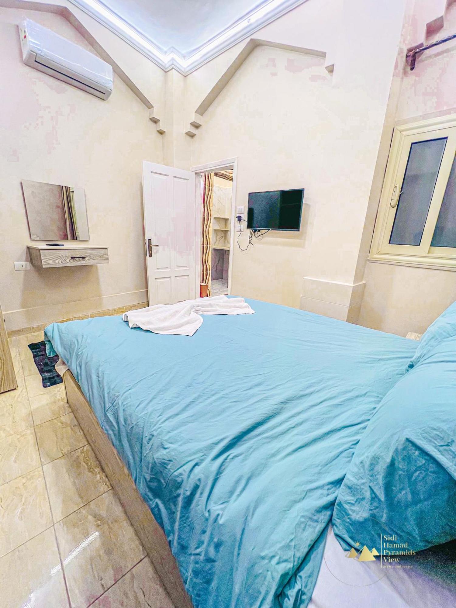 Hotel Sidi Hamad Pyramids View Kafret el-Gabal Exterior foto