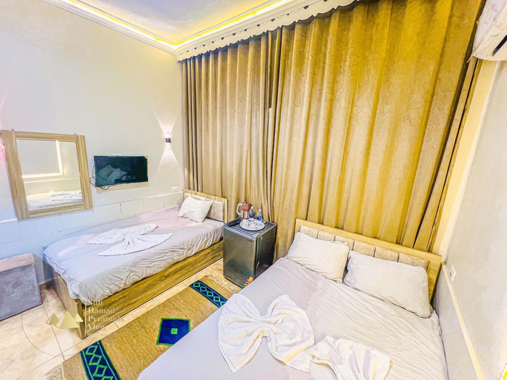 Hotel Sidi Hamad Pyramids View Kafret el-Gabal Exterior foto